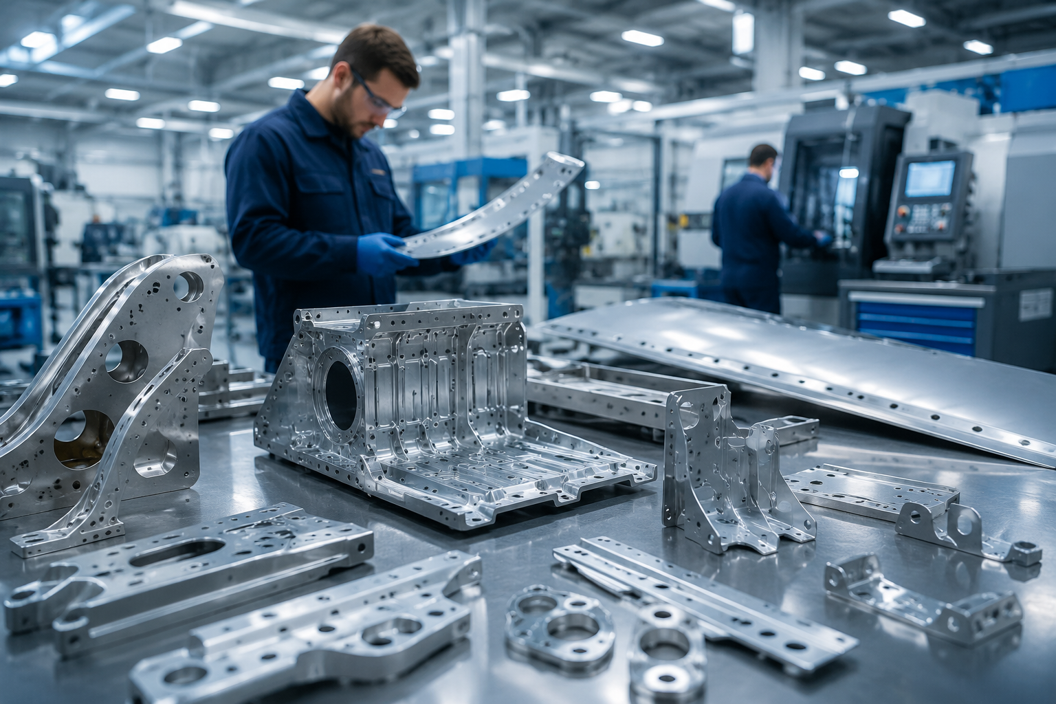 Aerospace metal parts and components