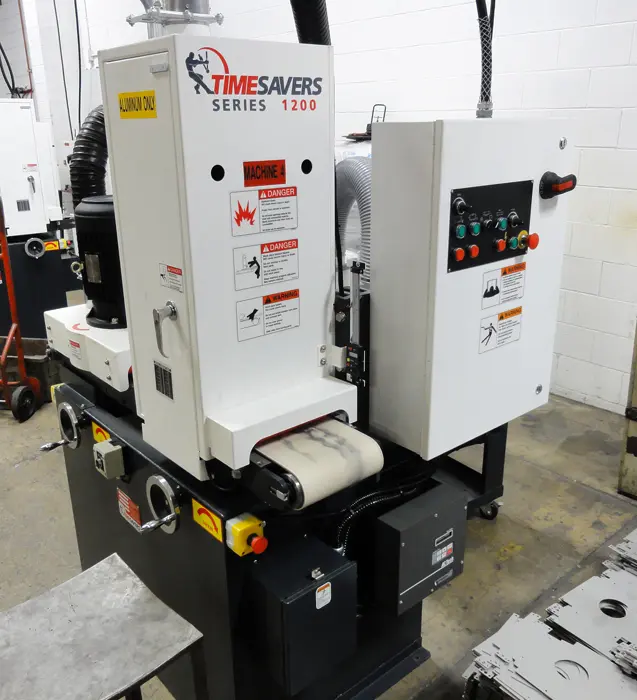 TimeSavers deburring and cleaning machine